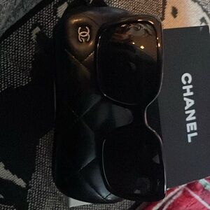 Chanel mother of pearl sunglasses